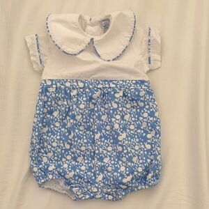 Precious Henry Duvall Romper - Bunny pattern perfect for Easter